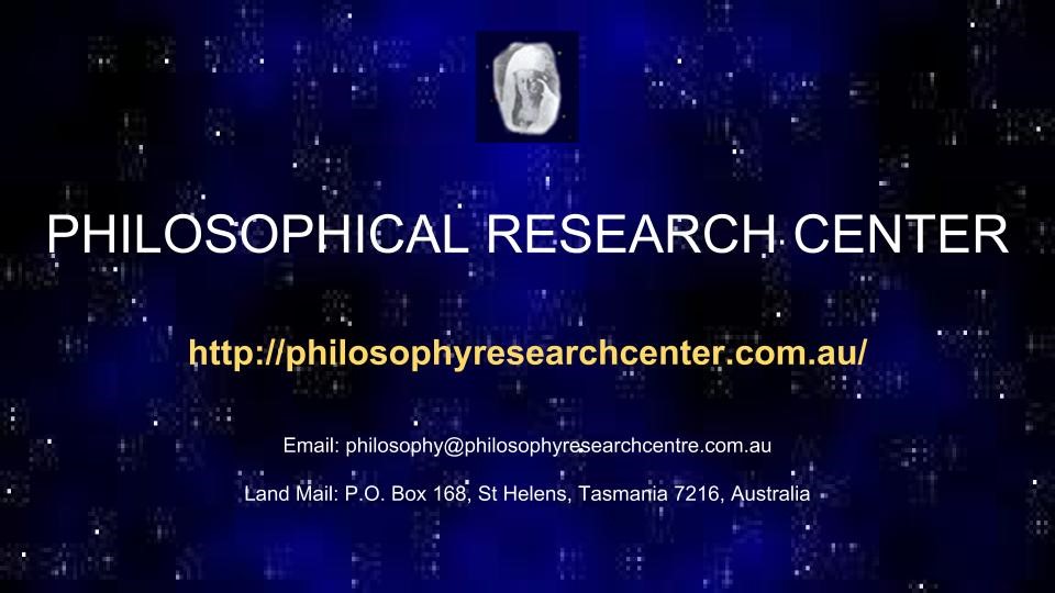 Philosophical Research Center